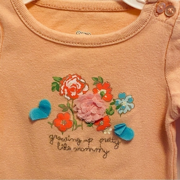 KOALA Baby Girls 12 Piece Bundle  Sleeper/ Bodysuits/ Tops/ Bottoms 0-3 Months - Picture 8 of 16